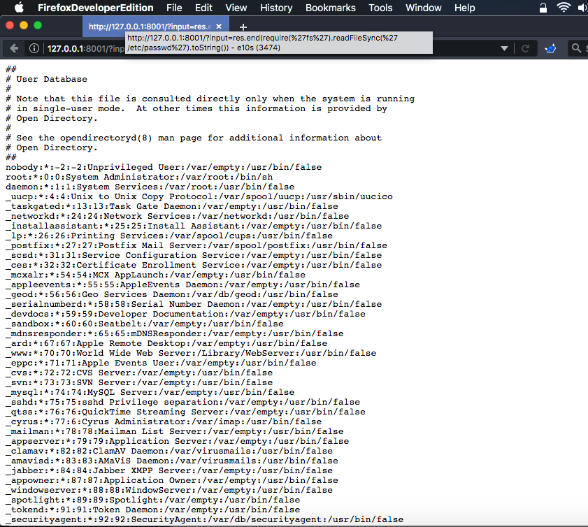Pentesting Node.js Application : Nodejs Application Security
